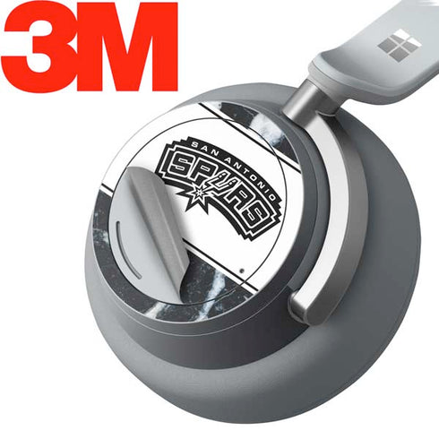 NBA San Antonio Spurs Marble Surface Headphones Skin